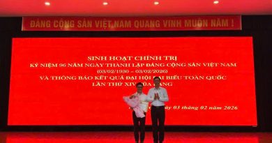 TRAO BẰNG KHEN CỦA BAN THƯỜNG VỤ THÀNH UỶ ĐÀ NẴNG CHO ĐẢNG VIÊN ĐẠT TIÊU CHUẨN XUẤT SẮC NHIỆM VỤ 5 NĂM LIỀN ( 2021 – 2025 )