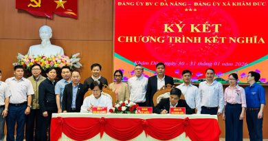 Bệnh viện C Đà Nẵng và xã Khâm Đức ký kết Chương trình công tác kết nghĩa Bệnh viện C Đà Nẵng và xã Khâm Đức ký kết Chương trình công tác kết nghĩa