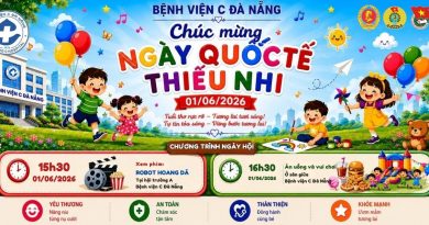 NGÀY HỘI QUỐC TẾ THIẾU NHI 1/6: LAN TỎA NIỀM VUI, GẮN KẾT YÊU THƯƠNG TRONG GIA ĐÌNH BỆNH VIỆN C ĐÀ NẴNG
